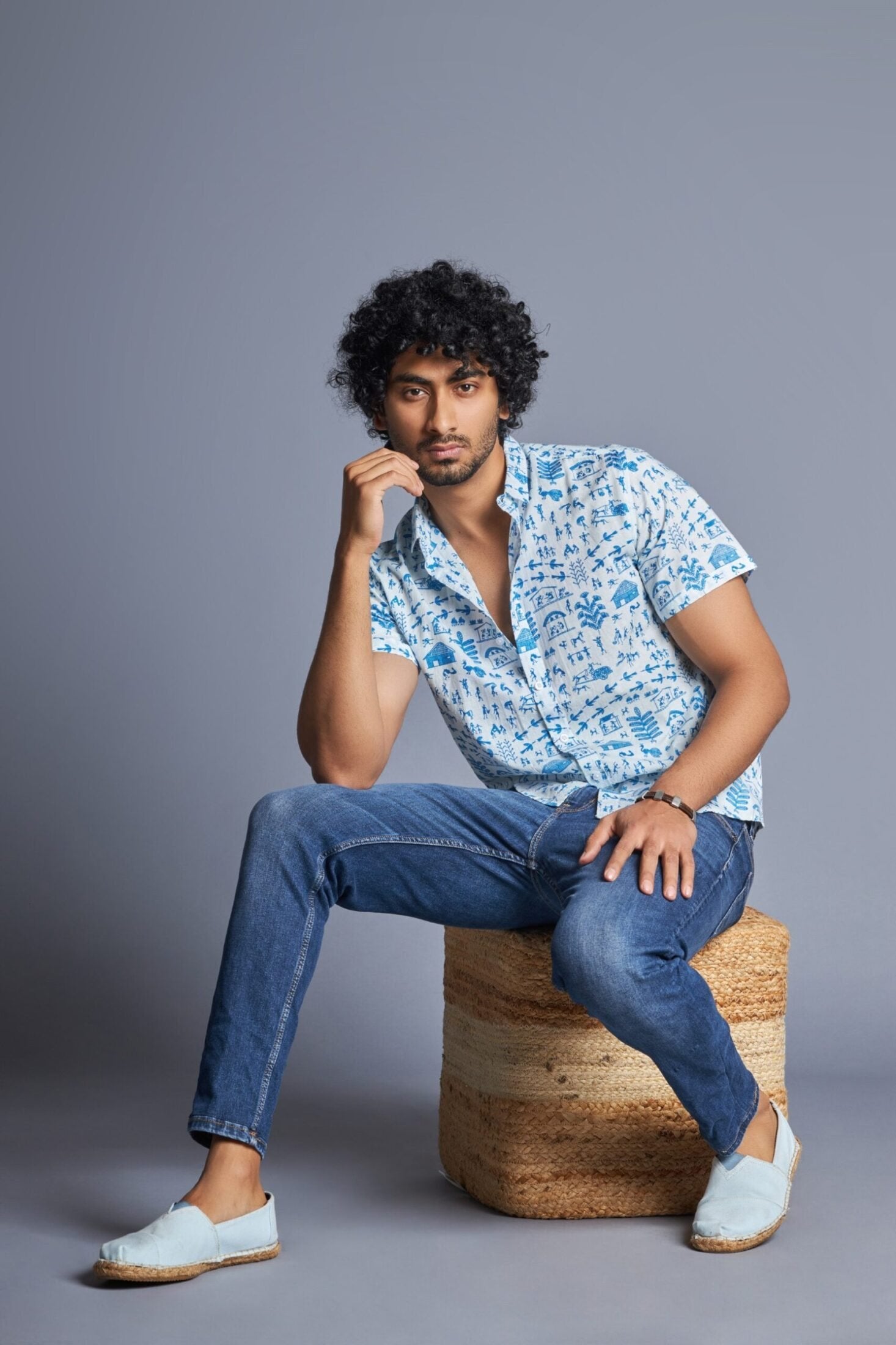 Men's Tribal Print Shirt main image 0